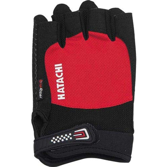 HATACHI Ground Golf Power Finger Gloves Red SM BH8013