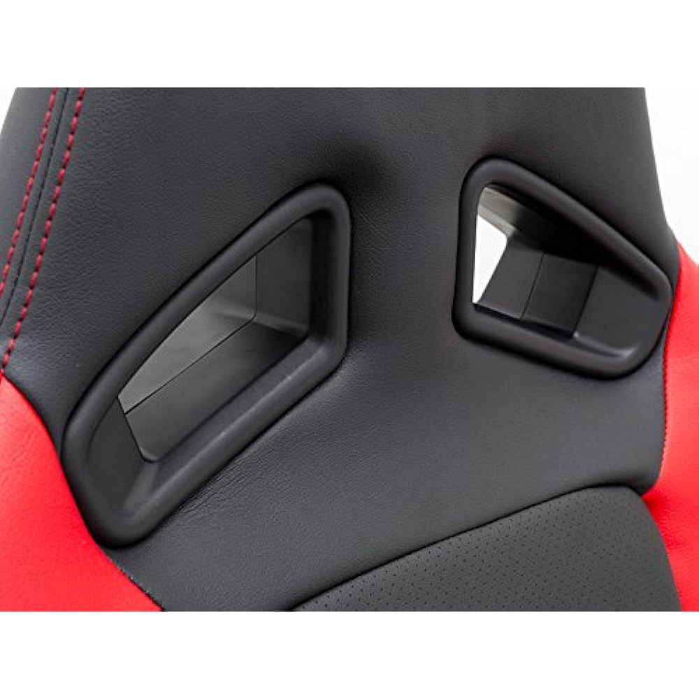 G'BASE Design Seat Cover Black x Red Alto Works HA36S GSC-007