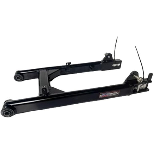 Aluminum swing arm NUI Racing CT125 Lighter unsprung weight Improved straight-line stability Aluminum swing arm Black BLACK