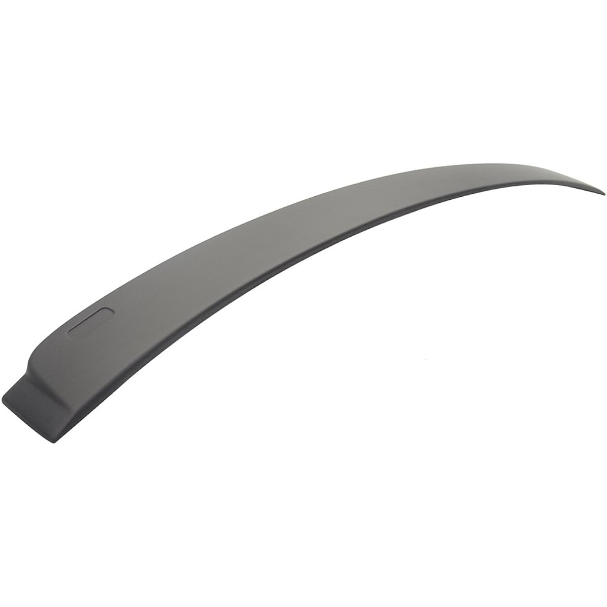 IKON MOTORSPORTS Rear roof spoiler 2005-2011 BMW 3 Series E90 Sedan Unpainted Black ABS