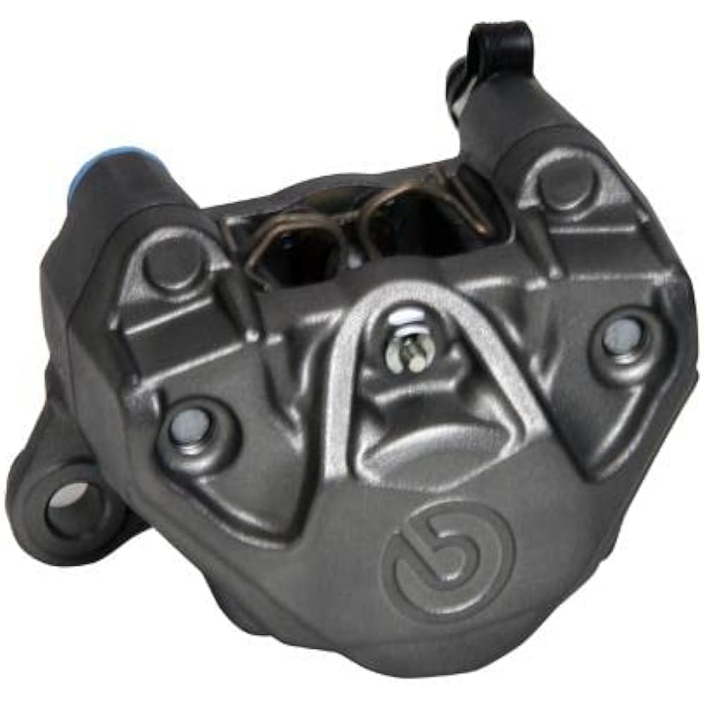 Brembo P2-RS84 2P caliper φ34 titanium/red logo 20.B852.78
