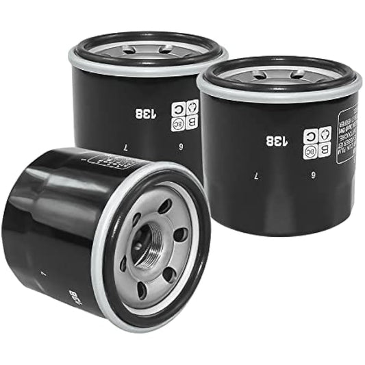 1/2/3pcs Motorcycle Oil Filter S/UZU-KI GW250 GW250F GW 250 2013-2018 GSX250R GSX 250R 17-20 V-Strom DL250 DL 250 2018-2020 (Color : 3pcs)