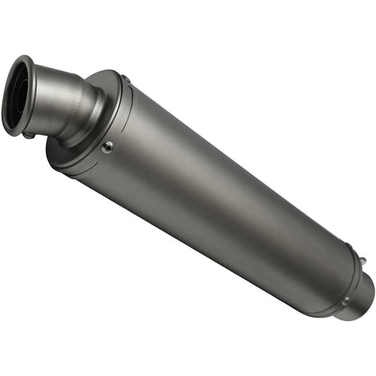 60.5mm Silencer Slip-on Muffler Total Length 350mm General Purpose Compatible with Zephyr 400 Compatible with ZX-10R Compatible with ZZR1100 Compatible with GPZ900R
