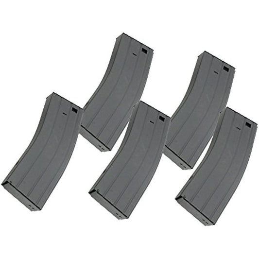 UFC Electric M4 360 Flash Magazine Set of 5 Gray UFCMG54GYV