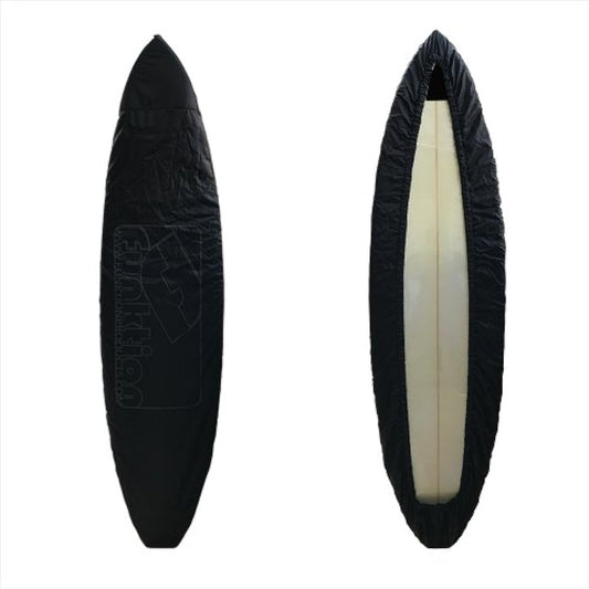 Funktion Surfboard Cover for Shortboards Black Nose Guard Reinforced Edition FK-WRAP-ST-BLK-NG
