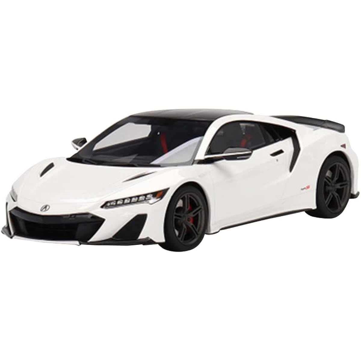 TOP SPEED 1/18 Acura NSX Type S 2022 130R White Finished Product TS0420