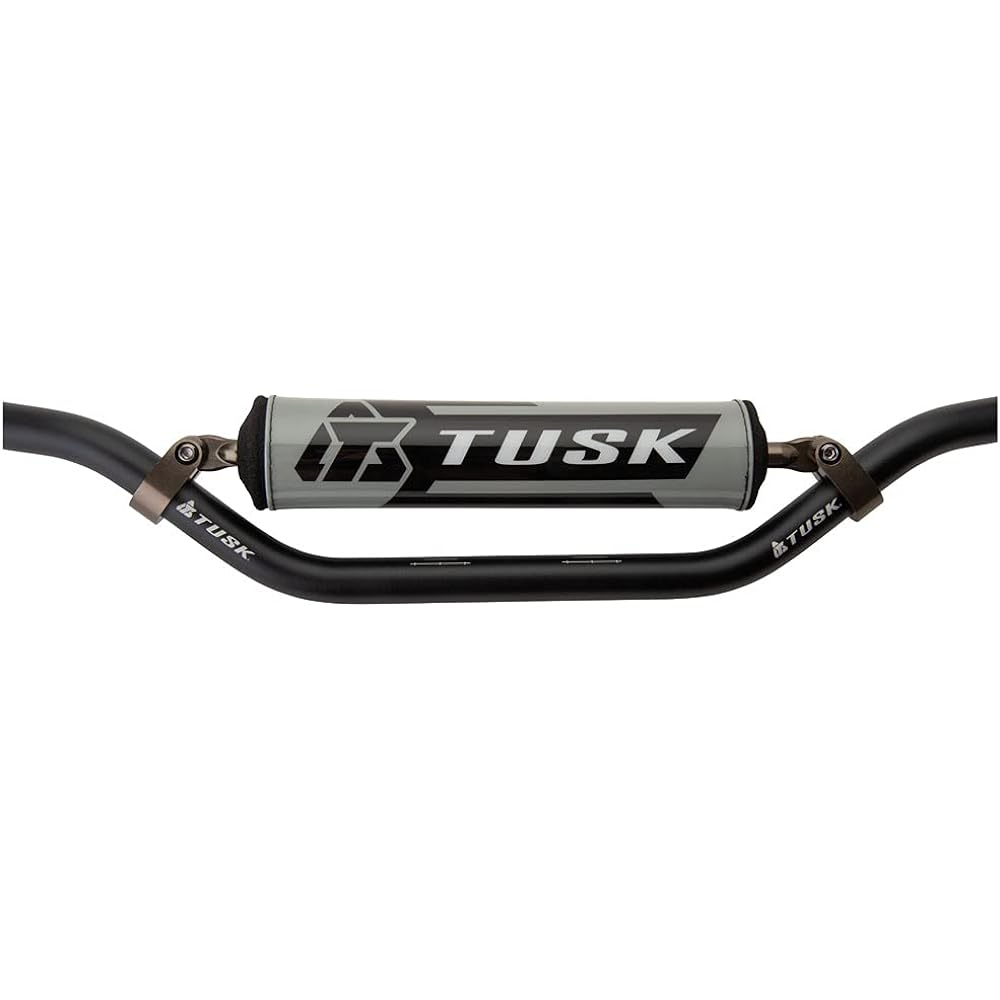 TUSK T-10 aluminum 7/8 inch handlebar CR high bend black