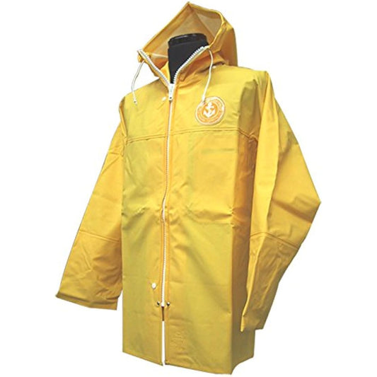 KURAHUTERU Ikari Fisherman Rain Wear Jumper 3L Yellow 11EA028