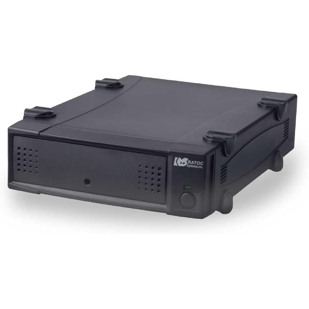 Ratock System USB3.0/eSATA 5 inch drive case RS-EC5-EU3ZA Black