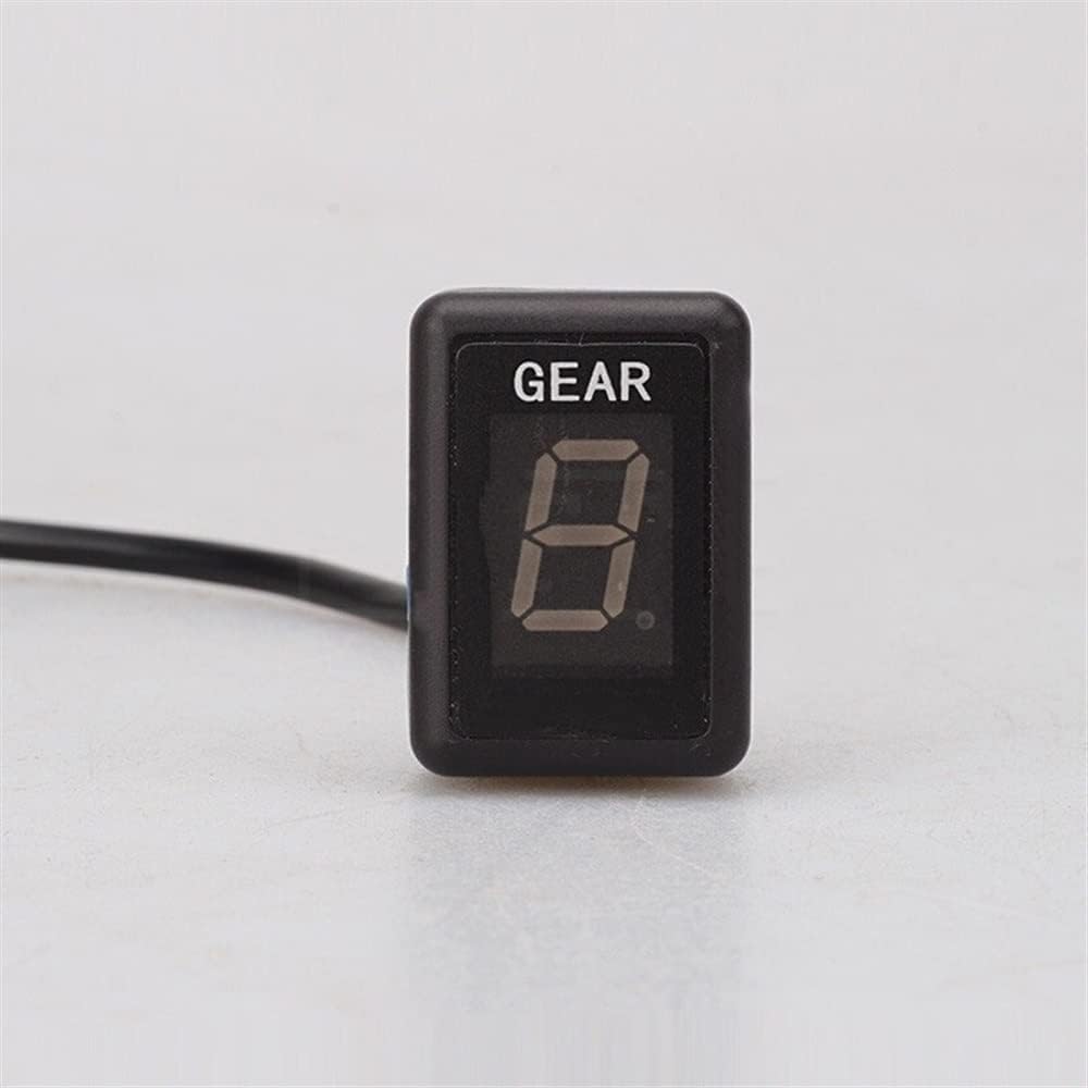 Speed Display Meter Motorcycle LCD Electronics 1-6 Level Gear Indicator Digital Gear Meter Aprilia Dorsoduro 750 2008-2015 RSV Thousand Thunder FI