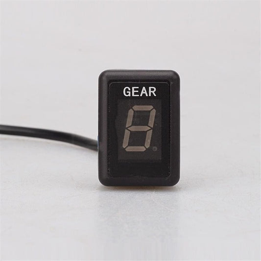 Speed Display Meter Motorcycle LCD Electronics 1-6 Level Gear Indicator Digital Gear Meter Aprilia Dorsoduro 750 2008-2015 RSV Thousand Thunder FI