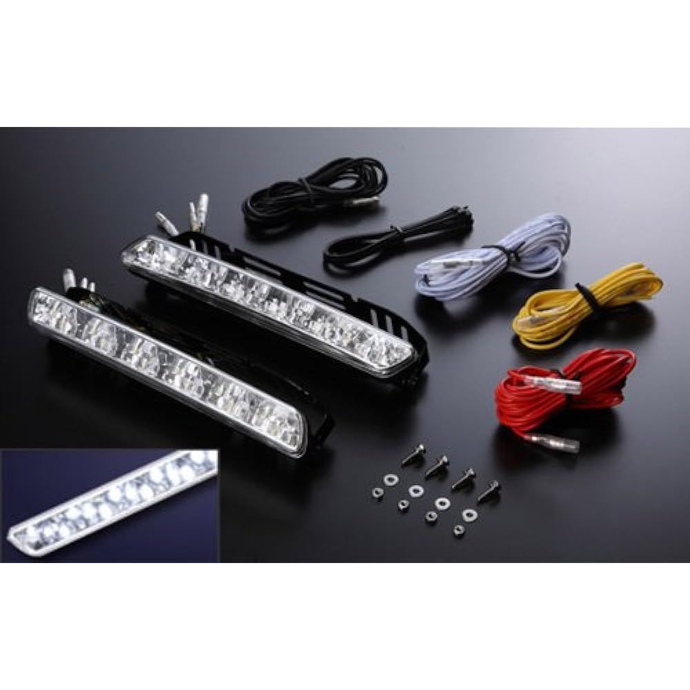 VALENTI LED daytime lamp APS (auto power sensor) long type 200mm white DTL-18LW-1