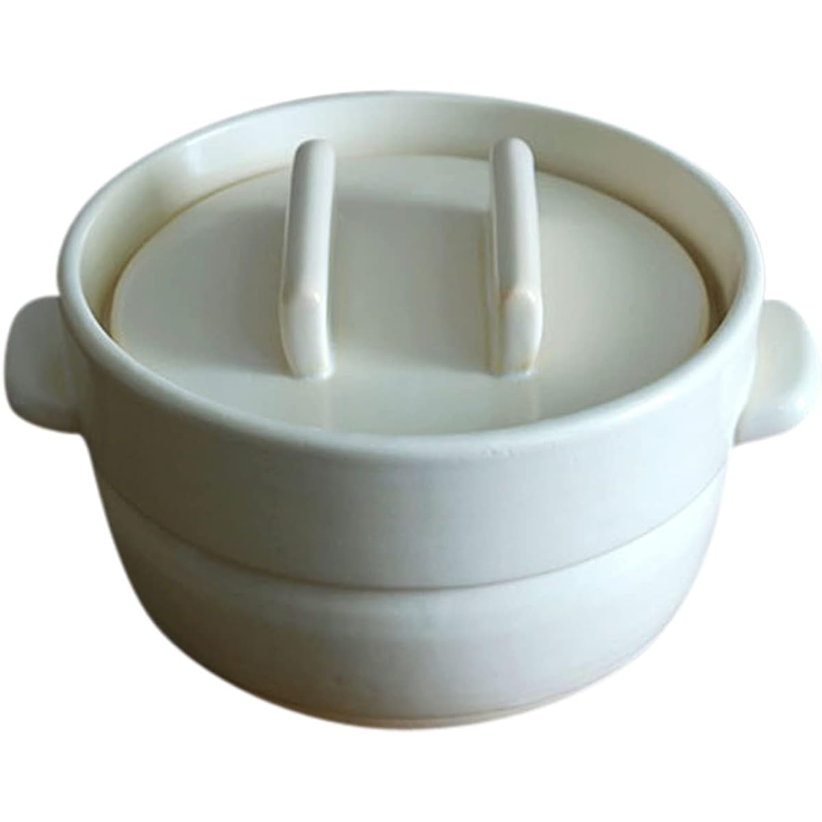 Kamoshika Tool Shop Rice Pot 3 Cups White