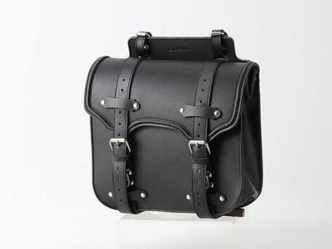 DEGNER SB-55 Leather Saddle Bag (Dark Brown)