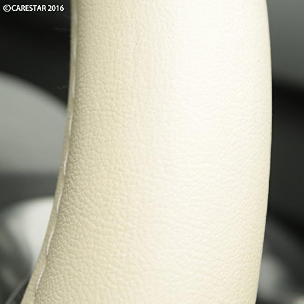 Z-style Plain Leather Steering Wheel Cover [Ivory] ZXHC-PL02 ZXHC-PL02