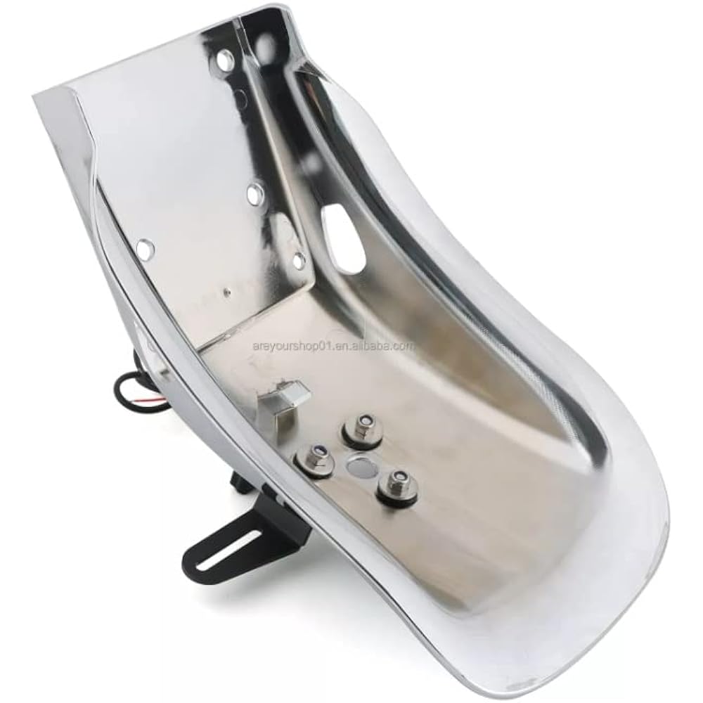 Z900RS plated rear fender Z1 type with LED license plate light