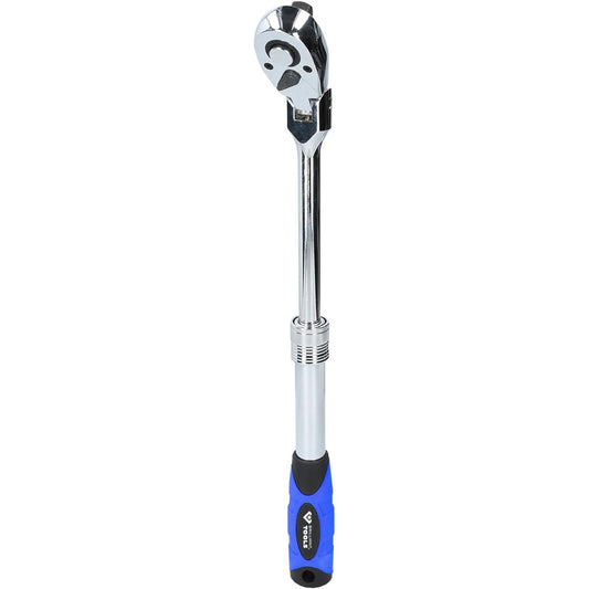 KS Tools 1/2 Inch Telescoping Reversible Ratchet with Flexible Head BT022993