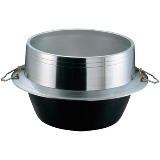 Aluminum harvest pot (with can) 32cm
