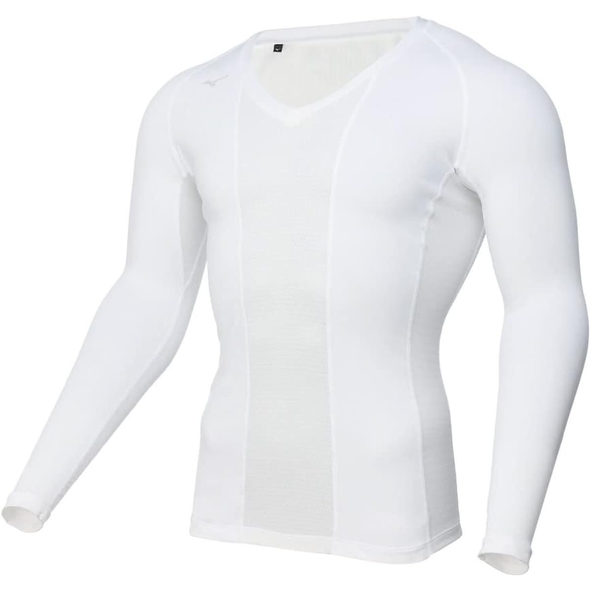 [Mizuno] Golf Wear, Solar Cut Super Cool II, Biogear, Compression Type, Cooling Material, High Breathability, Stain Resistant, Long Sleeve, V-Neck, Golf, E2MJA002 Men's