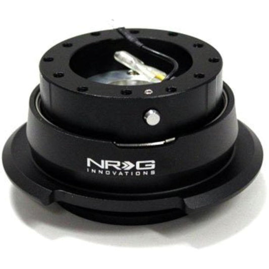 NRG Steering Wheel Quick Release GEN 2.8 Black Diamond Cut (Part: SRK-280BK)