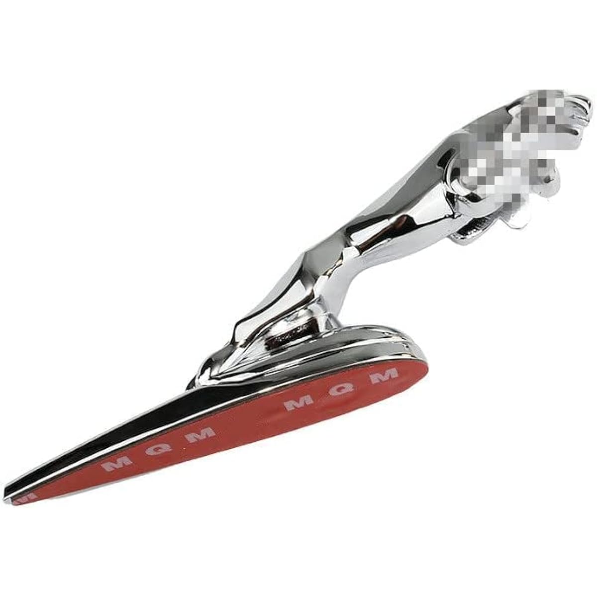 JUNBIE Chrome Bonnet Emblem XF XJ XK XKR XJS E Pace F Pace S type X type X type X type X -type Front Food Cover Sticker Remodeling (Silver)