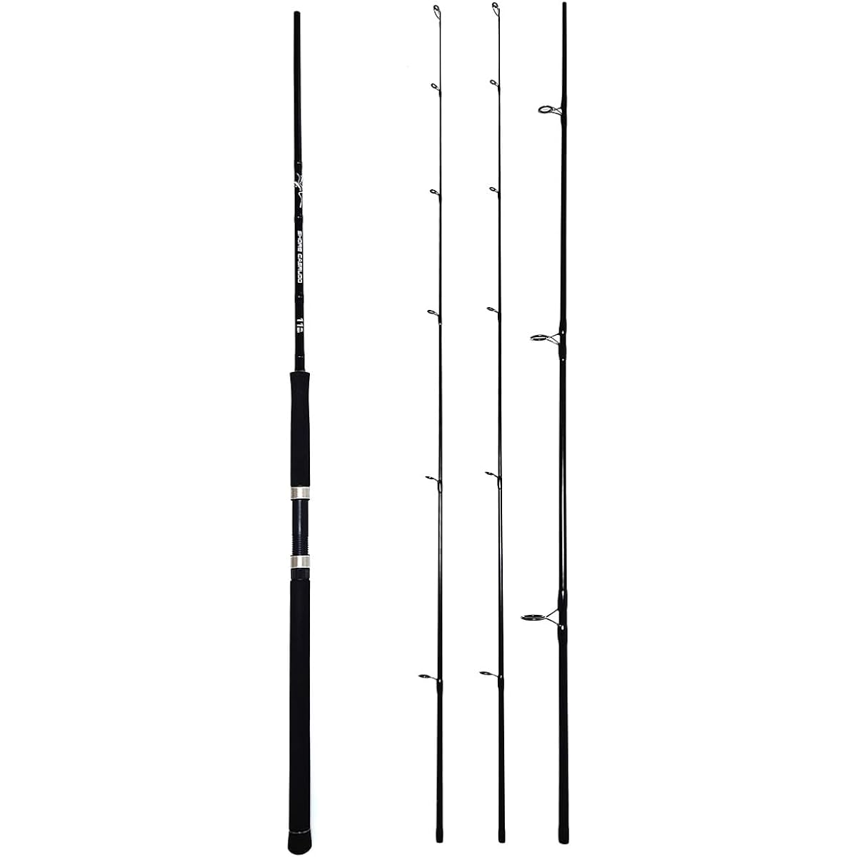 Orludo Fishing Gear Rod Shorecastle Parallel 3 Piece ML MH Set Salt Seabass Shore Jigging Shore Casting Compatible Model qb300112