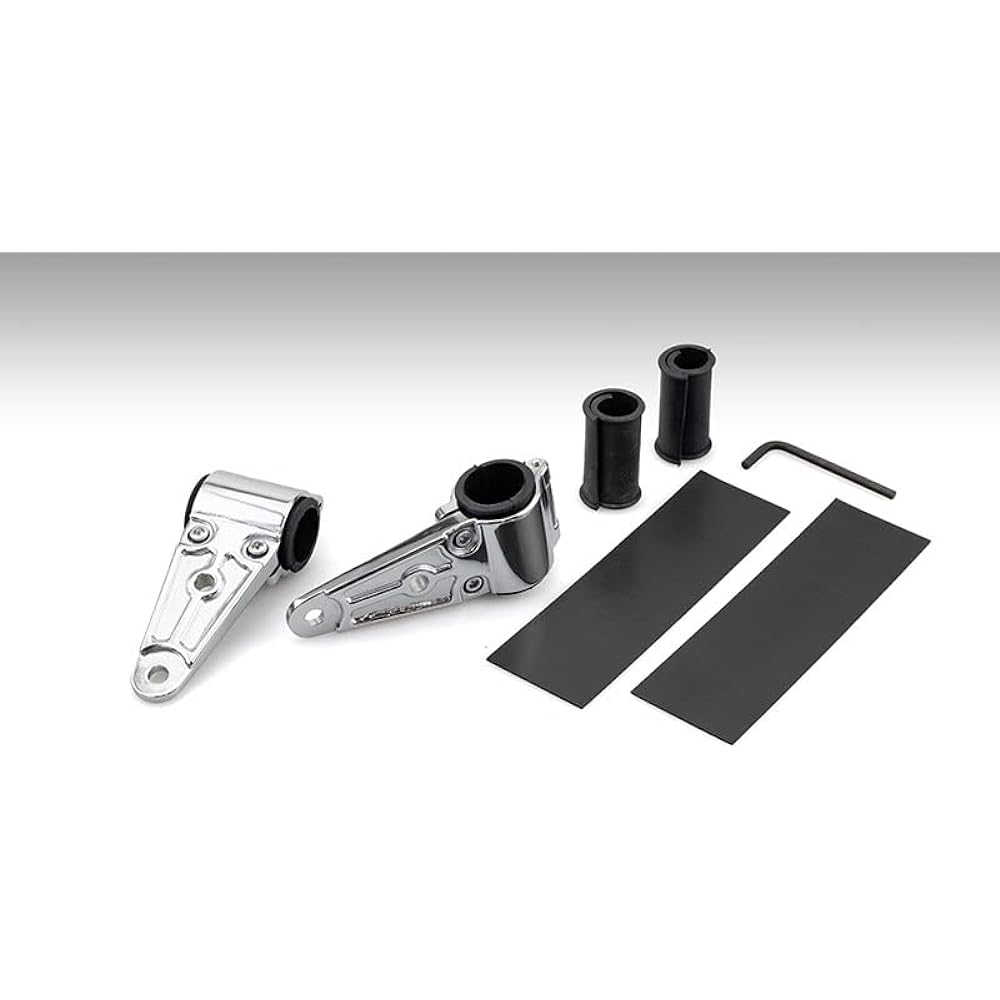 Kijima Motorcycle Headlight Stay Custom 28-39mm Aluminum Die-cast Plated 205-0141