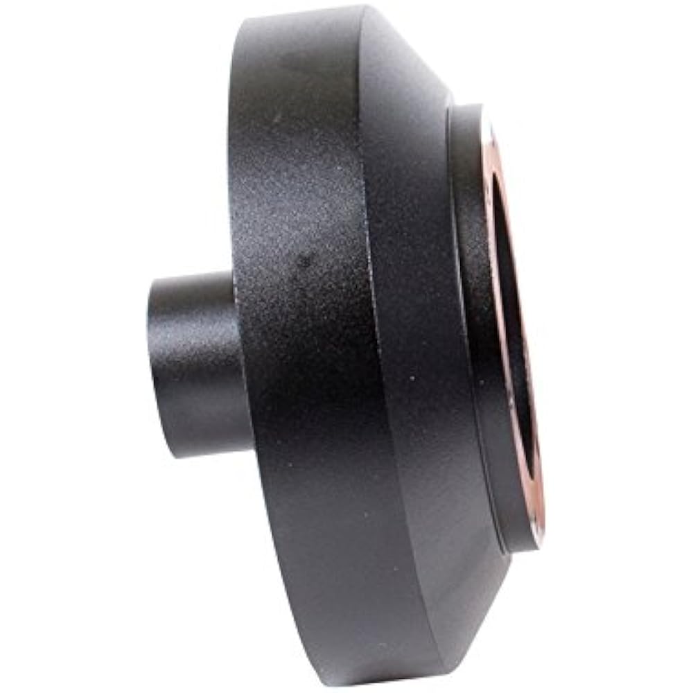 NRG Innovations NRG-SRK-141H Racing Style Style Steering Wheel Quick Release Short Hub Adapter 6 x 70mm Bolt Pattern Black Body