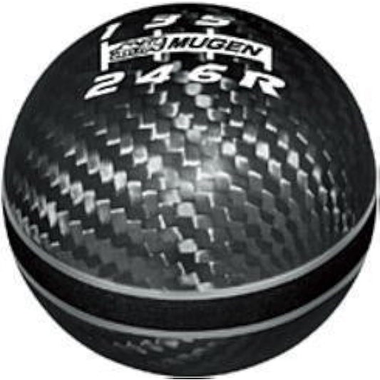 MUGEN Civic CIVIC | S660 Carbon Shift Knob CARBON SHIFT KNOB Black 54102-XLT -K2S0-BK