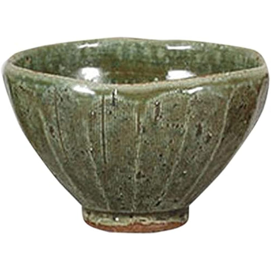 10 pcs. Nakahira Oribe rice bowls [11.7 x 7.5cm] Souvenirs [Rotei, inns, Japanese utensils, restaurants, business utensils, utensils]