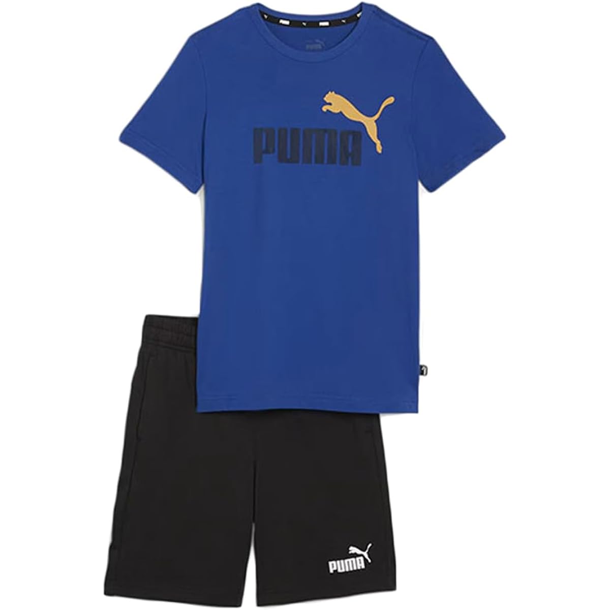 PUMA 849616 Boys' Suit Top and Bottom Set, Sports T-shirt & Shorts Set
