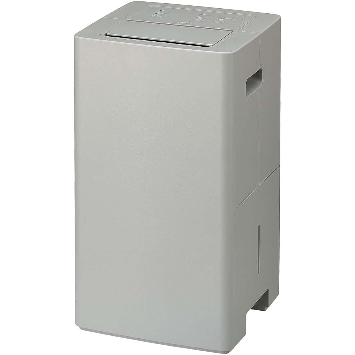 Iris Ohyama Dehumidifier Clothes Drying Compressor Type 18 Tatami Dehumidifier Dehumidification Volume 2.5L With Timer Quiet Design Small Large Capacity Powerful Room Drying Mold Prevention Rainy Season Compact Living IJC-P70-H Gray