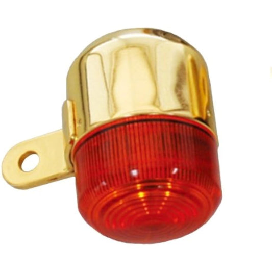 POSH 4L MONKEY Type Turn Signal 24K Plated/Clear 2 Pieces 205016