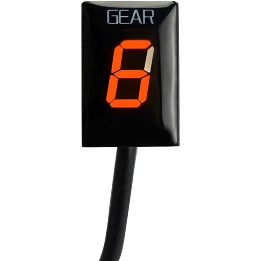 Digital Meter Display Motorcycle 1-6 Speed Gear Display Indicator Suzuki Inazuma 250 Intruder 250LC B King Gear Display Meter Motorcycle Accessorie Indicator Meter Display