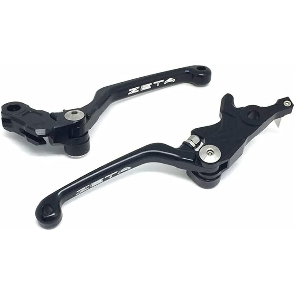 ZETA Pivot Street Lever Set HONDA CL250'23, CL500'23, GROM '13-23, MONKEY125 '19-22, CB125R'18-21, CB250R'18-19, CBR250R'11-18, CBR400R'13-21 Black
