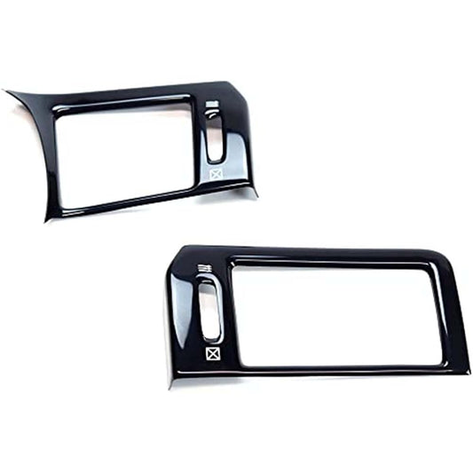 SecondStage Nissan Elgrand ELGRAND E52 Late Compatible Duct Panel Piano Black SHN0100BLK