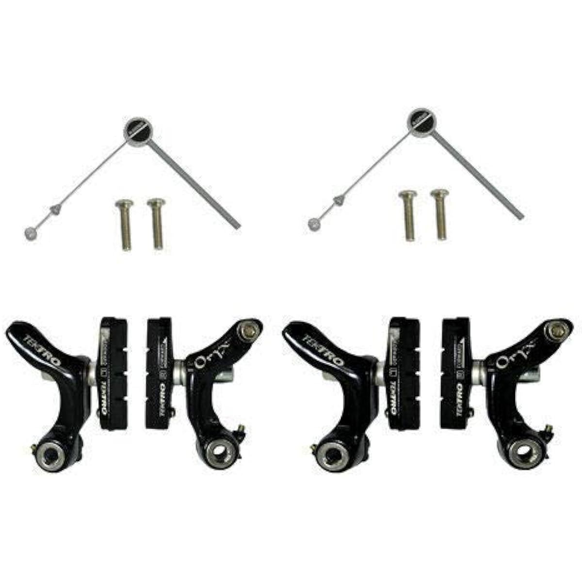 TEKTRO Oryx 992AG CycloCross Cantilever Bike Brake Set, Front and Rear), Black, MH1811