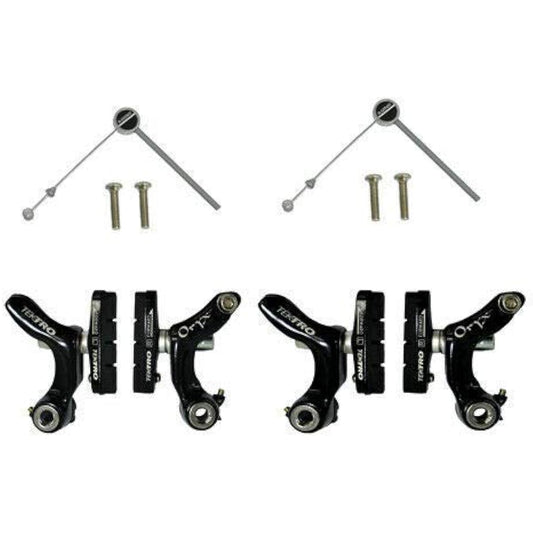 TEKTRO Oryx 992AG CycloCross Cantilever Bike Brake Set, Front and Rear), Black, MH1811