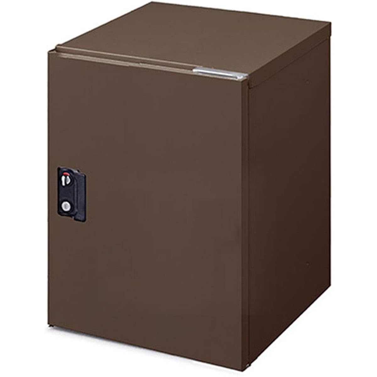 Iris Ohyama Delivery Box 61L with key, drip-proof specification, selectable left and right opening, for detached houses and apartments, delivery 35cm x 37cm x 50cm, TBK-M Brown, stand sold separately
