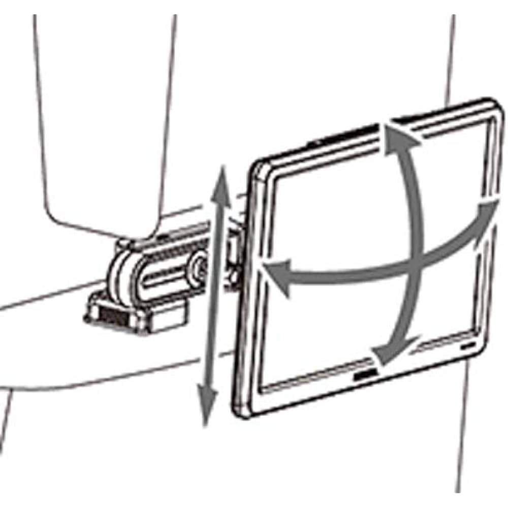 KENWOOD Rear Monitor Fixed Mounting Kit SK-200RM KENWOOD