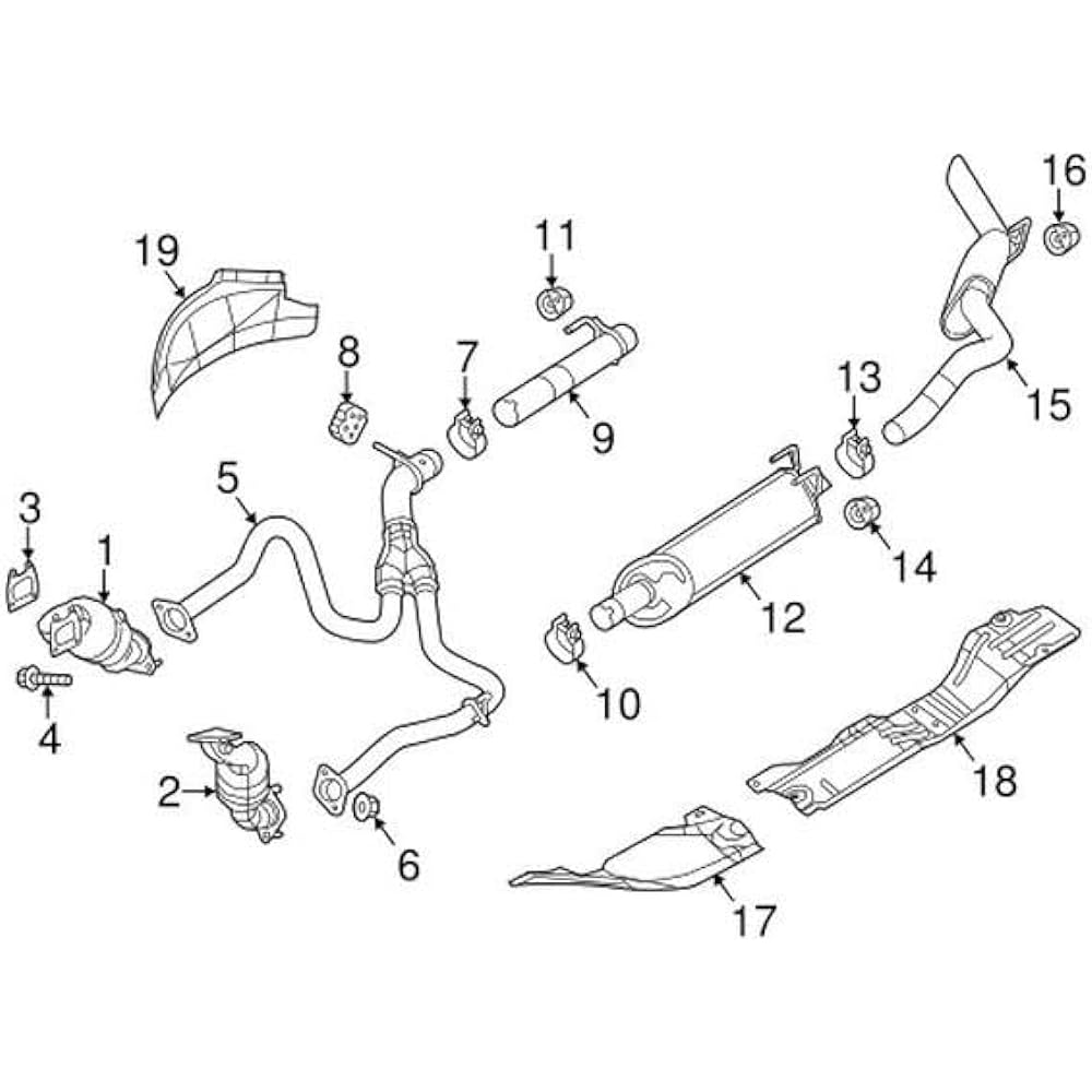 Mopar 5210 3718AB exhaust system hanger