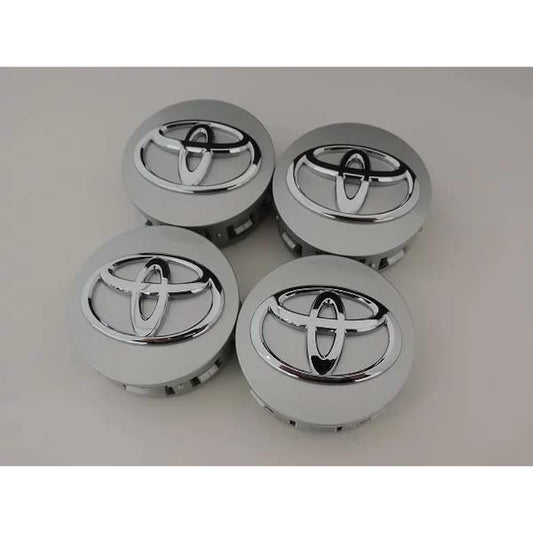 Genuine Toyota Prius α Genuine 16-inch Aluminum Wheel Center Cap Silver Set of 4 Can be used