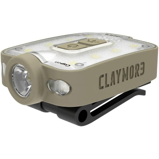 Prism LED Lantern CLAYMORE CapOn 40B Rechargeable, 3 Irradiation Modes, Stepless Dimming Color: Tan CLP-210TN