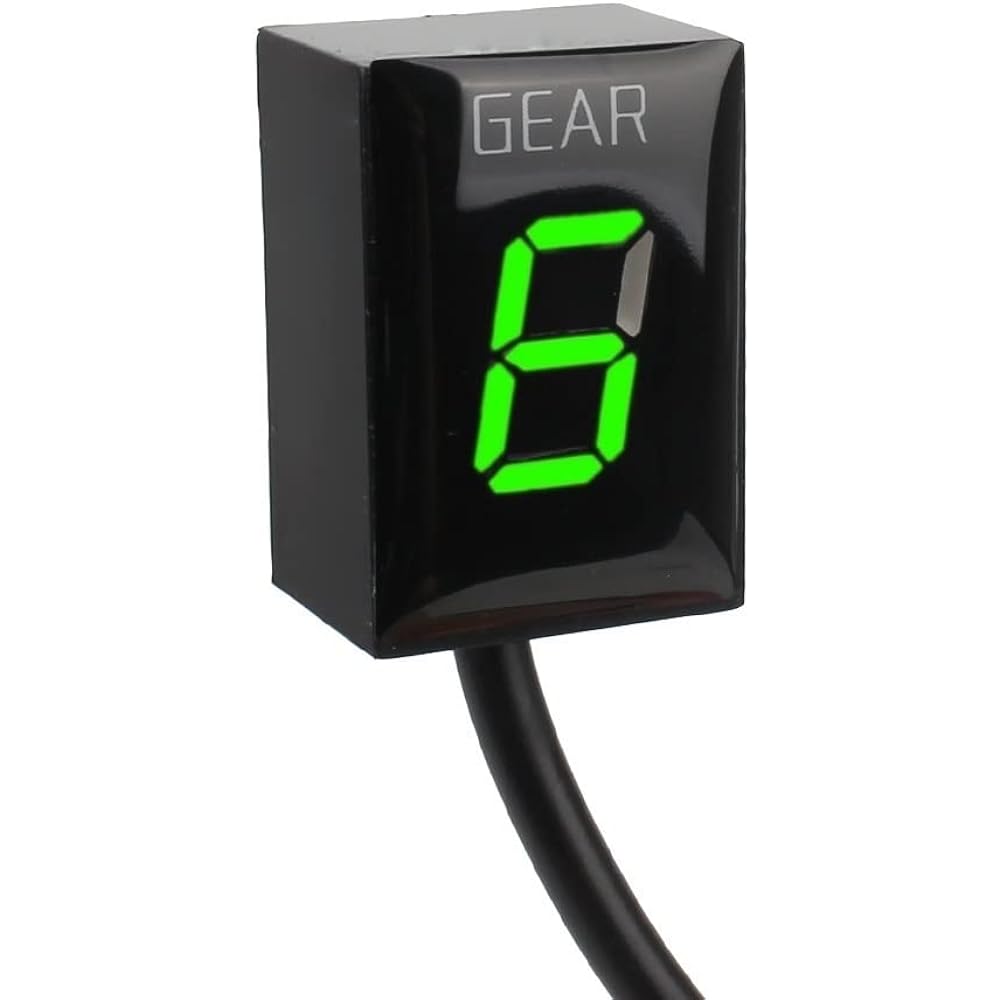 Speed Display Meter Gear Indicator Motorcycle Speed Display Meter ECU Direct Mount 1-6 Speed Kawasaki Ninja 650R Z800E Z650 Ninja 650R