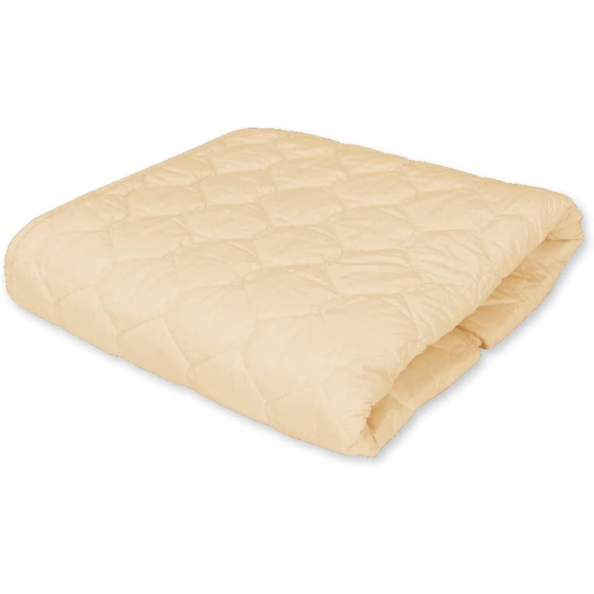 Simmons Genuine Bed Pad, Single Wool Bed Pad, 97cm x 195cm, Washable, Can be used all year round, Made in Japan, LG1001A, Beige