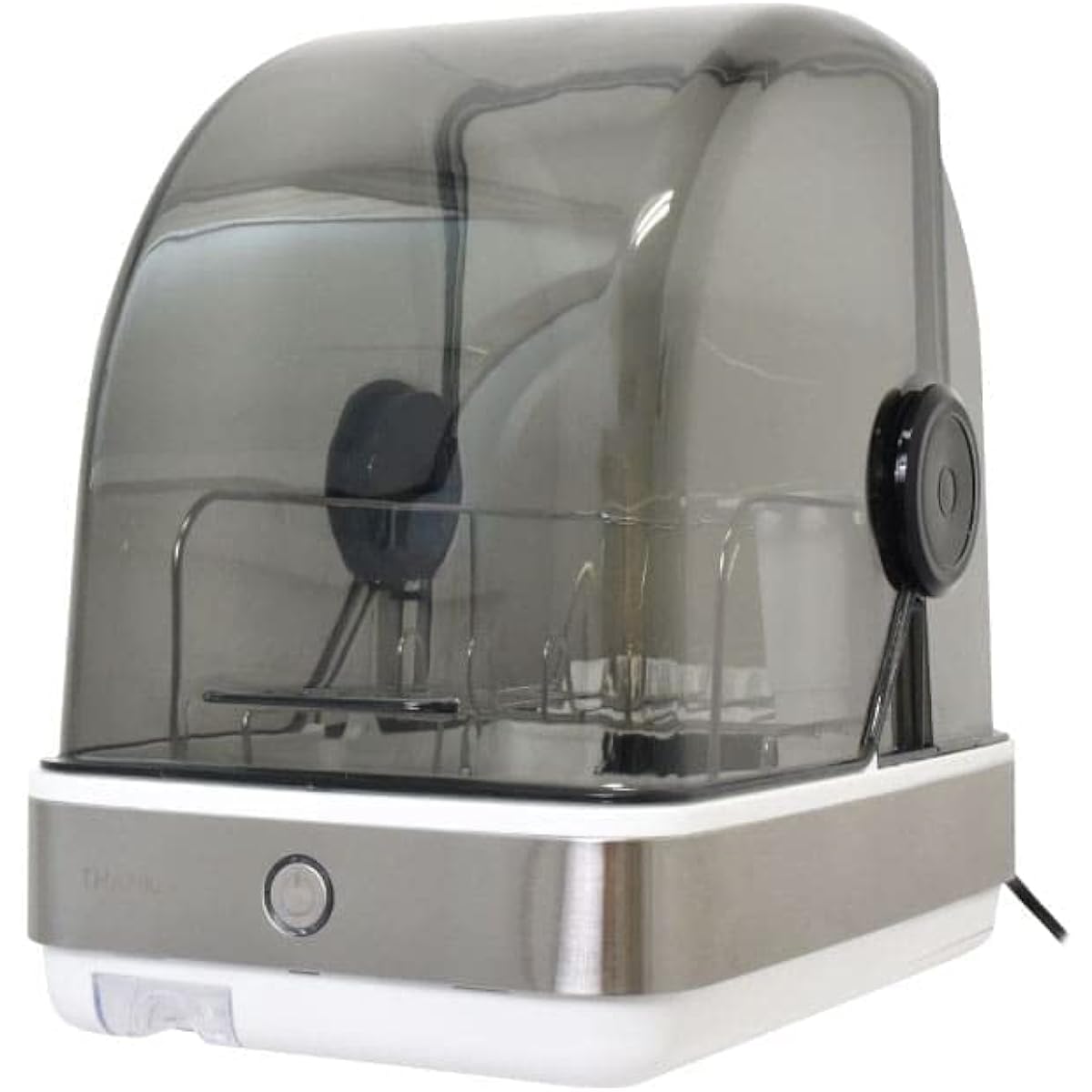 Thanko Safe with UV sterilization "Dish dryer Slim that can be placed next to the sink" White