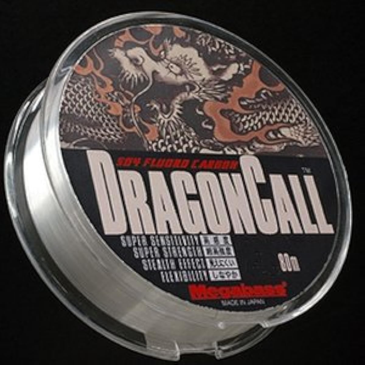 Megabass Fluorocarbon Line Dragon Call 80m 24lb