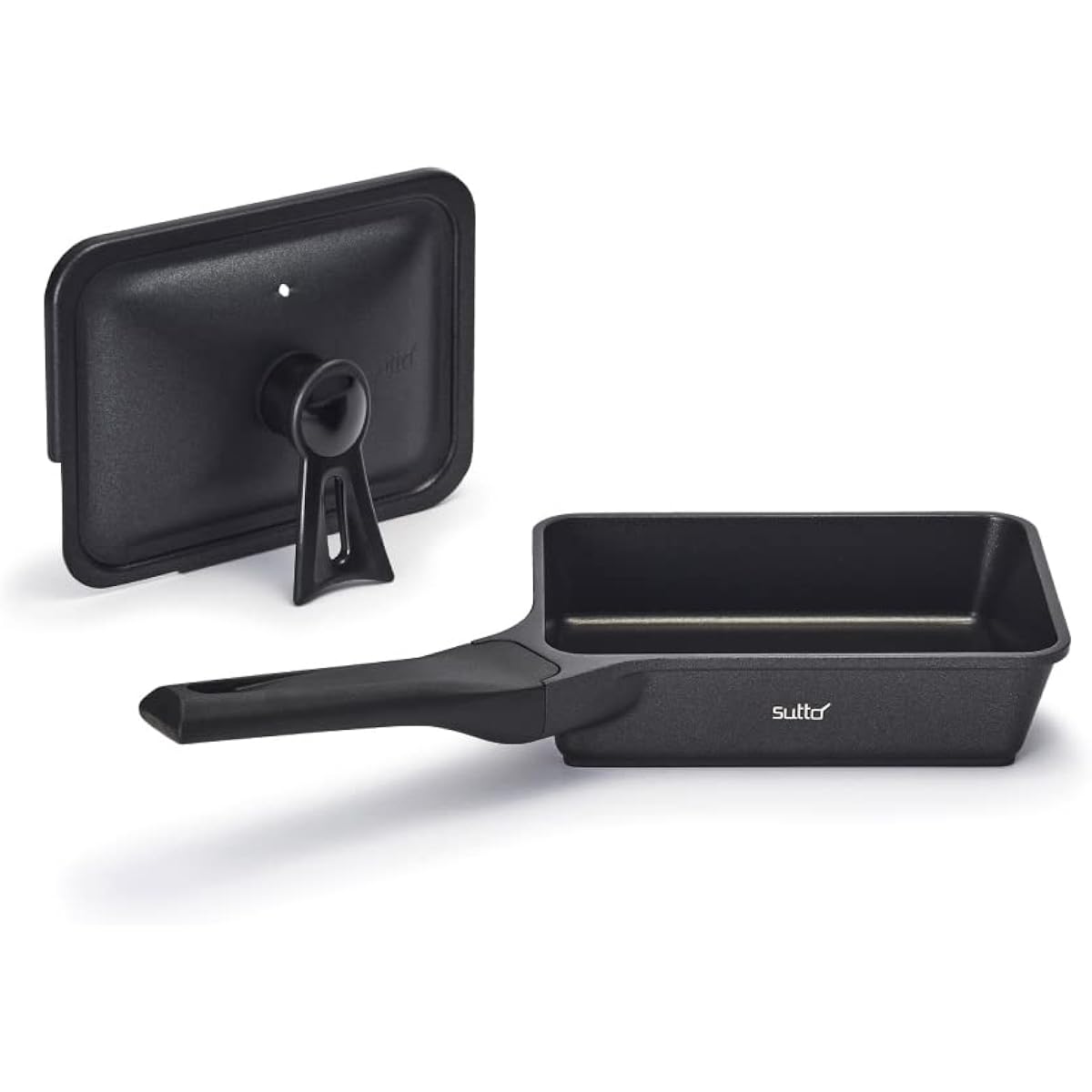 Square frying pan sutto square frying pan 13 x 18cm black deep type doshisha