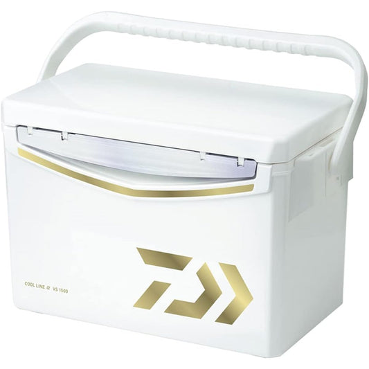 DAIWA Cooler Box Cool Line α VS1500 Gold Fishing Small 15 Liters