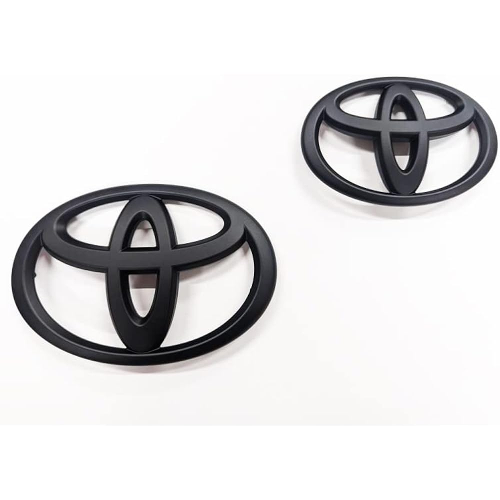 Grazio&Co. 2-piece emblem SET late 86 matte black